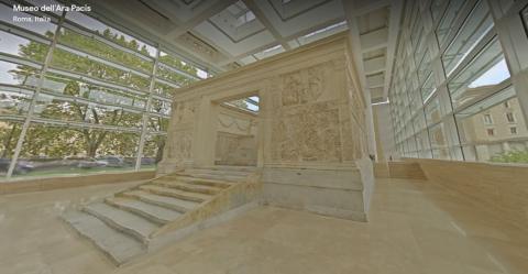 Il Museo dell'Ara Pacis si racconta grazie alla tecnologia del Google Arts & Culture