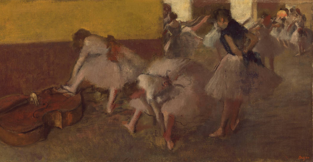 Edgar Degas, Dancers in the Green Room
