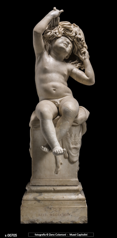 13.	Fanciullo con maschera Roma, Musei Capitolini