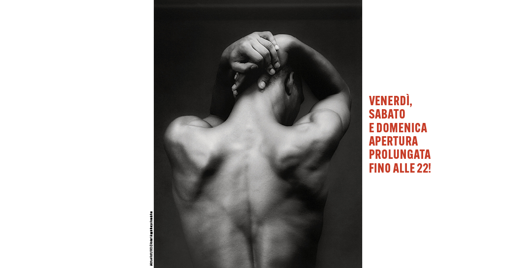 Apertura straordinaria serale della mostra Robert Mapplethorpe nei weekend