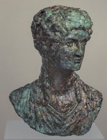 Ritratto in bronzo di Agrippina Minore