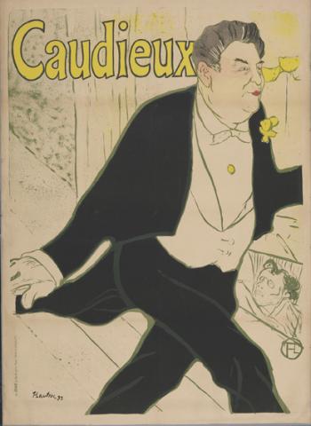 Caudieux, 1893 - Lithograph (in four colours) on wove paper, 129,5x94 cm - Budapest, Galleria Nazionale